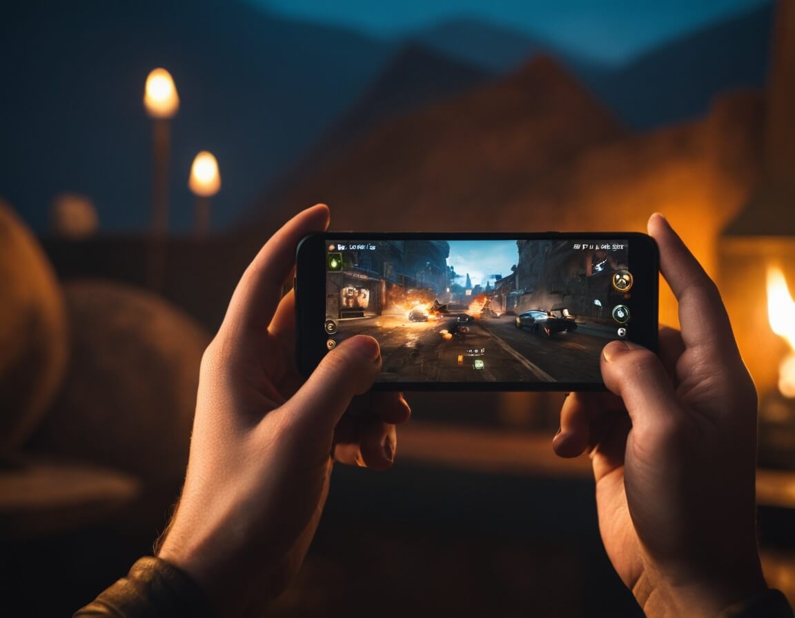 Infographic depicting India's mobile gaming market growth statistics